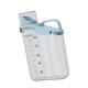 thumbnail image 2 of Barril de arroz con tazas medidoras Organizador de cocina para frutos secos, frutas y cereales Azul, 2 of 9