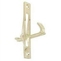 Prime Line Products Pocket Door Pull Pocket Door Pull - Bright Brass Finish