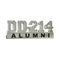 DD214 Alumni 3D Car Emblem