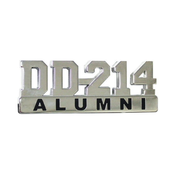 DD214 Alumni 3D Car Emblem