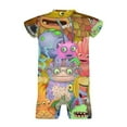 thumbnail image 6 of My Singing Monsters Baby Bodysuit Boy Girl Clothes Soft Newborn Infant Outfit Short Sleeve Romper, 6 of 8