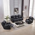thumbnail image 2 of multi-functional leather sofa small living room modern simple smart sofa combination couches for living room My Lux Decor Round, 2 of 6