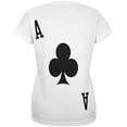 thumbnail image 2 of Halloween Ace of Clubs Card Soldier Costume All Over Womens T Shirt Multi LG, 2 of 2