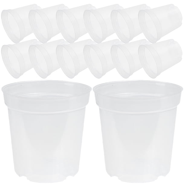 ColoMX Macetas en miniatura para el hogar, 30 Uds., macetas para bonsái para guardería, macetas para balcón