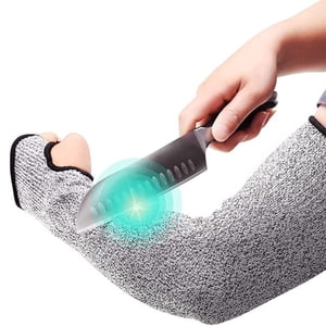5 Cutting And Cutting Arm HPPE Sleeve 36CM/45CM HPPE Gloves Rubber Gloves Automotive Staining Gloves Work Gloves Medium