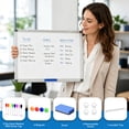 thumbnail image 7 of Tacwily Magnetic Dry Erase Whiteboard 16x12 inch with Aluminum Frame, 1 Pack, 7 of 7