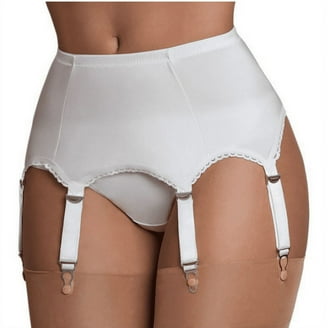 juzo garter belt Boxer Garter Belt in White – HOMMEGIRLS main image 1