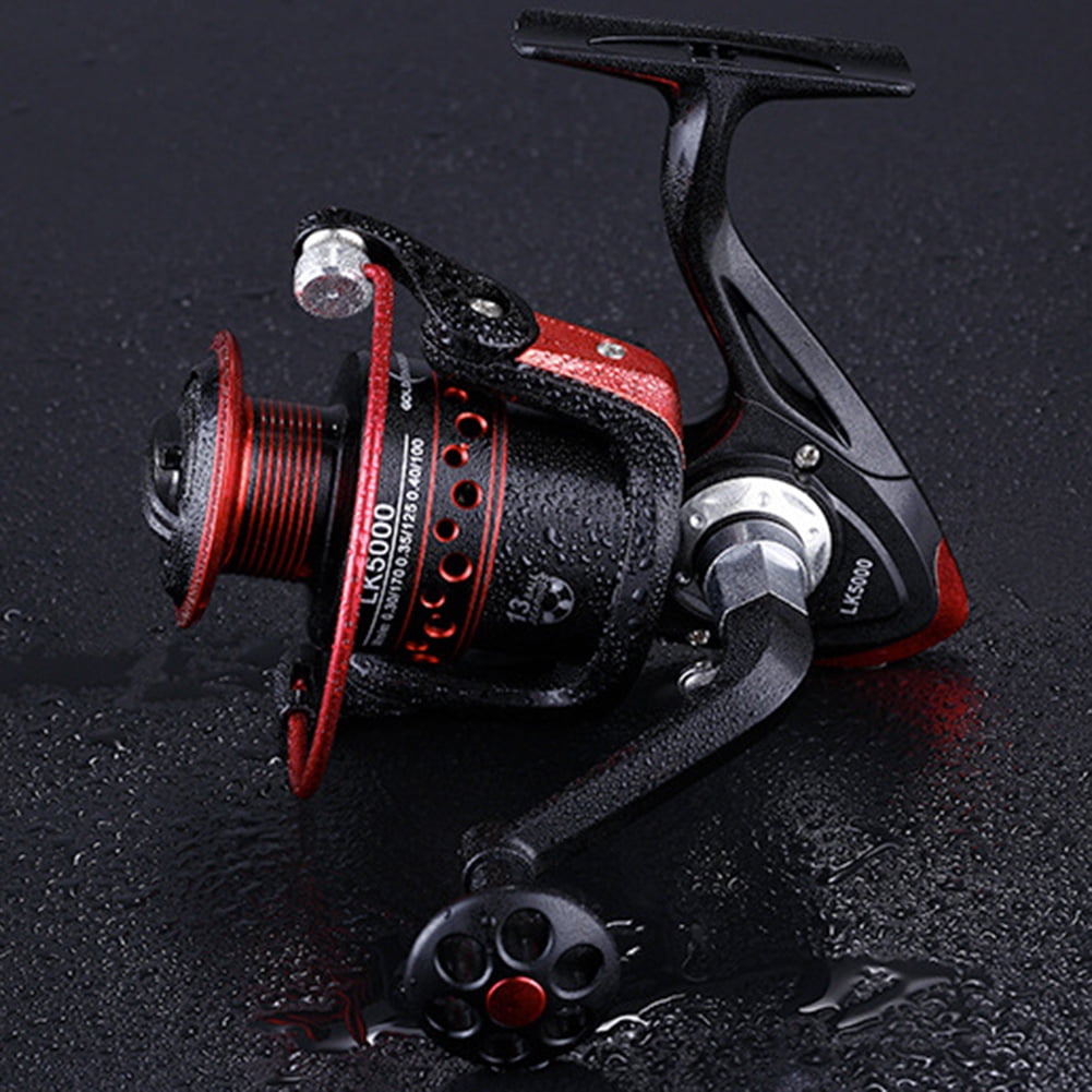 Opolski 13 Ball Bearings High Speed Gear Ratio Smooth Metal Gear Spinning Fishing Reel