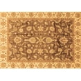thumbnail image 1 of Ahgly Company Indoor Rectangle Oriental Brown Traditional Area Rugs, 7' x 9', 1 of 4