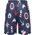 thumbnail image 3 of GZHJMY Anchor Pajama Pants Short for Men, Lounge Pants Lightweight Men Pajama Bottoms with Drawstring Pockets, Christmas New Year Birthday Gifts, X-Large, 3 of 7