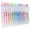 16Pcs, variant on 16 Pack 0.7mm, Glitter Gel Pens, Retractable Gel Pen Set, Cute Transparent Medium Point Multicolor Note Taking Aesthetic lnk Pens, Comfort Grip 16 Ink Colors Drawing Writing Office Home