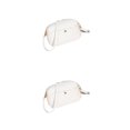 thumbnail image 2 of Youkk Large Application Sac à Main Léger et Sac de Messager Portable Cadeaux à la Mode et Polyvalent Blanc 2Set, 2 of 6