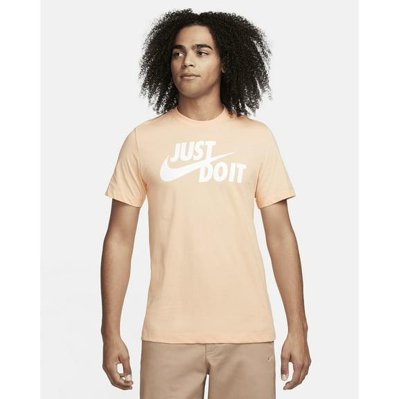 Nike Men's T-Shirt ICE PEACH / JUST DO IT AR5006-801 Large