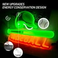 thumbnail image 3 of UPONRAY Baseball Neon Signs, 15.7"*12.2" Dimmable & USB-Powered LED Neon Light, Stylish Wall Decor for Gym, Fitness Center, Home, Bar, Man Cave, 3 of 10