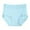 Blue, variant on Brief Underwear for Women High Waisted Full Coverage Briefs Soft Underwear Women Womens Panties Size L
