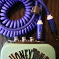 thumbnail image 4 of KIRLIN LightGear Straight to Right Angle Instrument Cable - 10 ft. with PVC Jacket Blue, 4 of 5