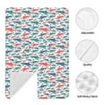 thumbnail image 4 of Car Seat Cover Baby, Colorful Shark Baby Car Seat Cover for Baby Boys Girls Newborn , Infant Car Seat Canopy Cover Nursing Breastfeeding Cover Warm Blanket, 4 of 7