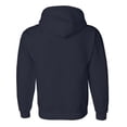 thumbnail image 3 of Adult DryBlend® Adult 9 oz., 50/50 Hooded Sweatshirt - NAVY - S, 3 of 6