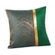 thumbnail image 3 of Funda de almohada BLESIY cuadrada 45 cm x 45 cm suave decoración hogar Verde, 3 of 8