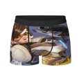 thumbnail image 2 of Calzoncillos tipo bóxer para hombre, ropa interior masculina, transpirable, con diseño de Vedeo-Game-OverWatch, 2 of 5