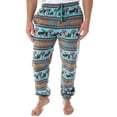 thumbnail image 2 of Disney Frozen II Women's Autumnal Fair Isle Fleece Joggers Sleep Pajama Lounge Pants, 2 of 5