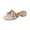 White, variant on Women's Sparkly Summer Sandals 2026 Rhinestone Bling Colorful Square Toe Wedding Flats Slides Shoes, White, 38