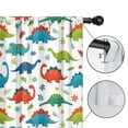thumbnail image 4 of Blackout Kids Curtains,Colorful Dinosaur and Flower Pattern Childrens Insulated Curtains Set Of 2,Bedroom Essentials,Toddler Room Decor 42"x54", 4 of 5