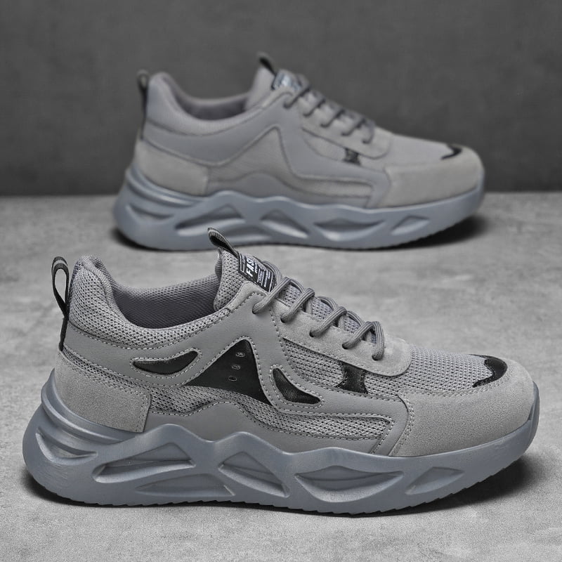 Men'S New Season Outdoor Sports Hiking Shoes That Are Both Stylish And Classic, Featuring Breathable Mesh, Thick Soles for Shock Absorption, Slip Resistance, Durability, And High Elasticity