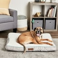 Vibrant Life Large Therapeutic Dog Bed, Gray