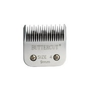 Geib Stainless Steel Buttercut Grooming Blades High Quality Durable Ultra Sharp (# 4 Skip Tooth = 3/8" Cut)