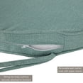 thumbnail image 3 of Greendale Home Fashions Outdoor 18'' x 18'' Round Seat Pad, Set of 2, Seaglass, 3 of 6