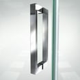 thumbnail image 4 of DreamLine Elegance Plus 30-30 3/4 in. W x 72 in. H Frameless Pivot Shower Door in Chrome, 4 of 7