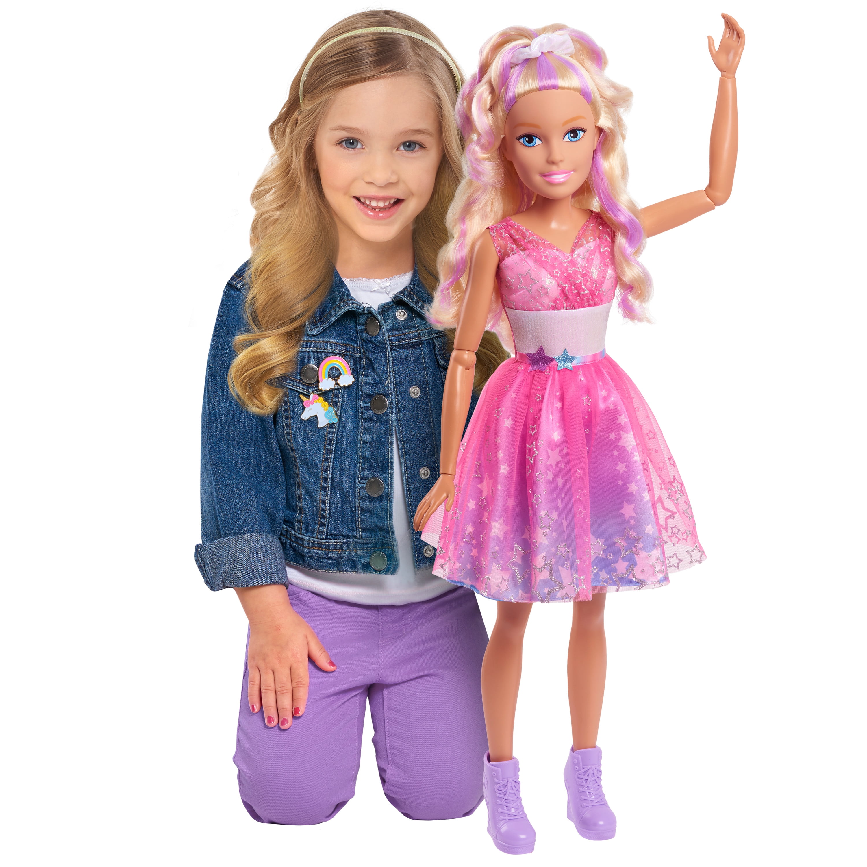 en gang sortere reparatøren Barbie 28-Inch Best Fashion Friend Star Power Doll, Blonde Hair, Kids Toys  for Ages 3 Up, Gifts and Presents - Walmart.com