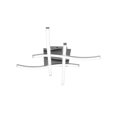 thumbnail image 1 of Lámpara De Techo Led Moderna De 24 W, Lámpara De Montaje En Techo De Cuatro Luces De Aluminio, Lámparas Colgantes Onduladas Decorativas, Luz Cálida Para Dormitorio, Sala De Estar, Cocina, Cafetería Guardurnaity HA026744-02, 1 of 5