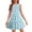 Light Blue, variant on Easter Dresses for Girls 2026 Egg Bunny Print Happy Sleeveless Sundresses Comfortable Crew Neck Midi Dresses Vacation Church Dresses Pink 12-13 Years
