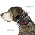 thumbnail image 2 of Disney Pet Collar, Dog Collar Plastic Buckle, Cars Lightning McQueen Racing Collage White Black Red, 9.5 to 13 Inches 1.0 Inch Wide, 2 of 8