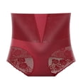 thumbnail image 1 of TANGNADE Culottes pour Femmes Confort Taille Haute Rehausse-Fesses sous-Vêtements Rouges, 1 of 8