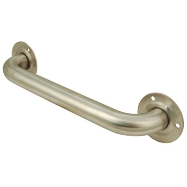 12inch grab bar, stainless steel, bathroom and shower grab bar by plumbusa