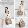 thumbnail image 6 of Hippie Retro Style Geometric Cooler Bag - Waterproof Thermal Tote for Office & Travel, 6 of 6