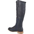 thumbnail image 4 of Women's Journee Collection Taven Wide Calf Knee High Boot Blue Faux Leather 6 M, 4 of 6