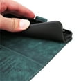 thumbnail image 3 of For Samsung A04 4G Case Leather Pure Magnetic Clasp Card Phone Cover - Green, 3 of 5