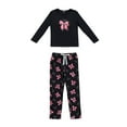 thumbnail image 4 of SJLDQY Valentines Women's Pajamas Set 2 Peice Pjs Set for Women Valentine's Day Love Heart Graphic Long Sleeve Pajama Tops Pants Soft Comfy Homewear Sleepwear Outfits, 4 of 4
