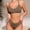 Bronze, variant on Bra & Brief Sets Womens Lingerie Floral Lace Bra and Panty Sets 2 Piece Women's No Underwire Bra Set V Neck Thong Large Chest Display Small Gathered Upper Support Yoga Sports Underwear Set