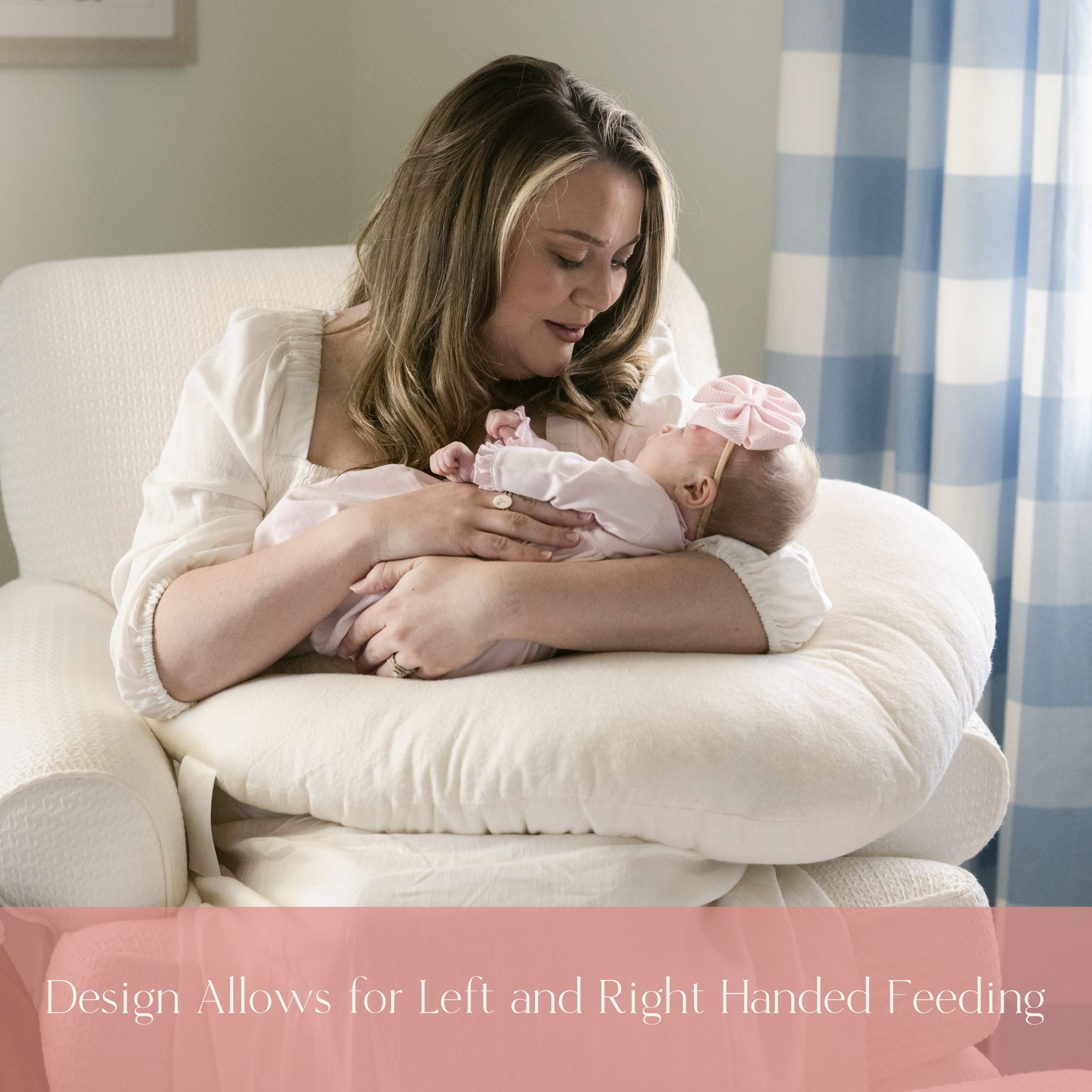 NuAngel Trintiy II Nursing Pillow Natural