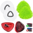 thumbnail image 2 of FGTHBF-4PCS Mop Heads Replacements for OCedar, 1PCS Scrub Brush and 1PCS Spin Mop Base Compatible with Ocedar EasyWring 1 Tank System, Dry and Wet for Cleaning All Hard-surfaced Floors, 2 of 4