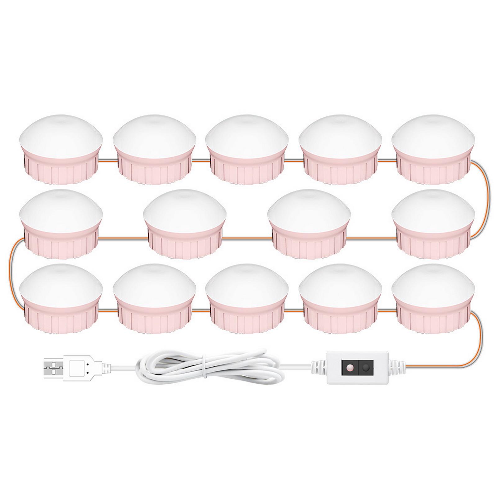 Honrane LED Vanity Light Stepless Dimmable Soft Lighting PlugandPlay