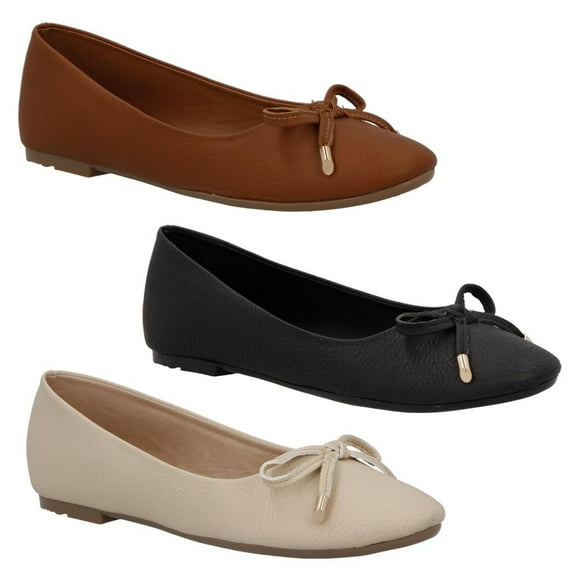 Flats Mujer Casuales 3 pack Uh Lulu by Eh! Suaves Cómodos beige 25