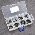 thumbnail image 3 of qifei 30pcs AC Gasket Assortment Air Conditioning Compressor Port Seal Washer Kit, 3 of 6