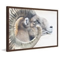 thumbnail image 3 of Marmont Hill "Ram Profile 4" Framed Painting Print, 3 of 5