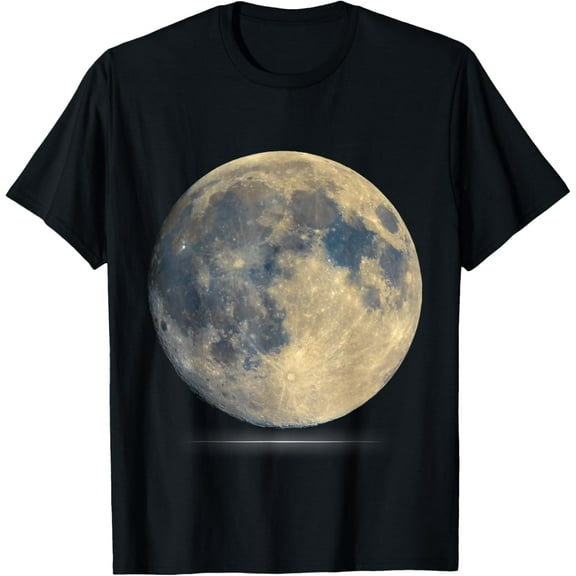 t-shirt Funny Glowing Full Moon for Space Astronomy Cool Full Moon T-Shirt.